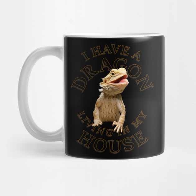 Bearded Dragon living In My House by HiDearPrint